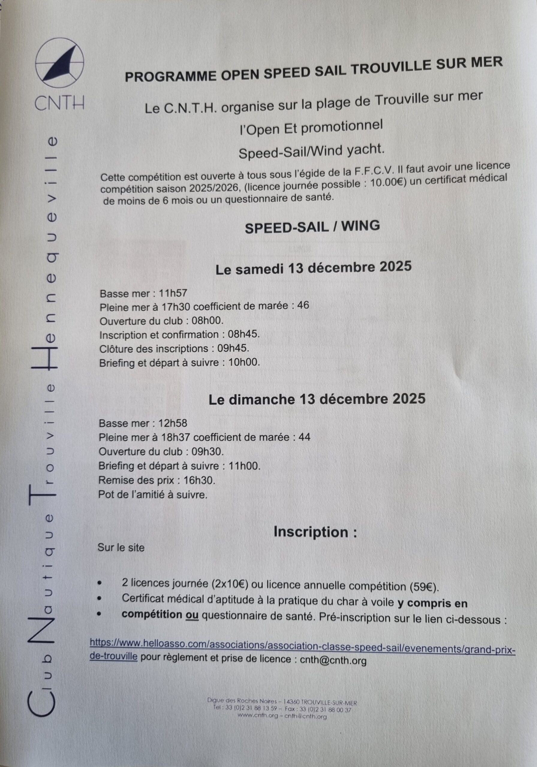Programme CNTH GP Speedail-13et141225